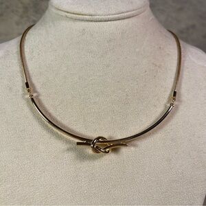 Alfani Macy’s Gold Tone Necklace Statement Chain Modern Fashion Jewelry
